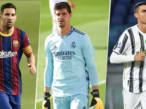 A Courtois le pidieron elegir entre Messi y Cristiano y no dudó