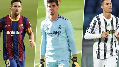 A Courtois le pidieron elegir entre Messi y Cristiano y no dudó