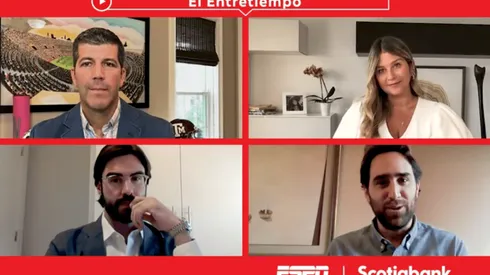 El quinto episodio nos introduce en el negocio del fútbol como tal, y cómo cambiará después del covid-19, junto a Andrea Guerrero y Fernando Palomo. (Foto: Scotiabank/ESPN).
