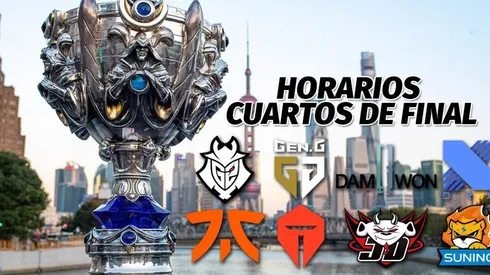 Worlds 2020: Horario y Cronograma Playoffs - Cuartos de Final