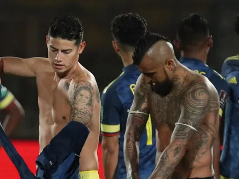 La tierna publicación que James le dedicó a Arturo Vidal: "Te quiero"