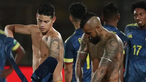 La tierna publicación que James le dedicó a Arturo Vidal: "Te quiero"