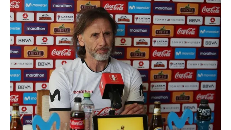 Ricardo Gareca se mostró moderado luego del partido contra Brasil.