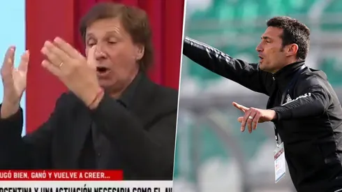 A Scaloni nunca lo defendieron tan bien como el Bambino Pons en 50 segundos