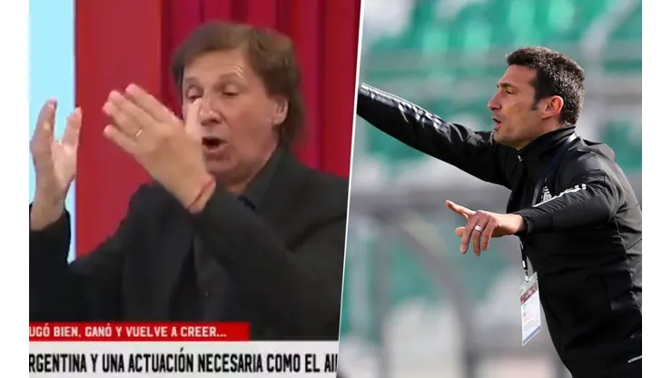A Scaloni nunca lo defendieron tan bien como el Bambino Pons en 50 segundos