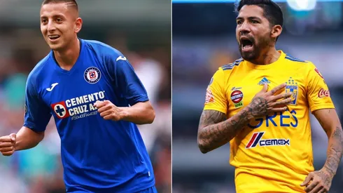 Cruz Azul vs. Tigres juegan por la fecha 14 de la Liga MX en el Estadio Azteca (Getty Images).