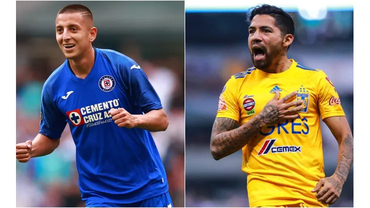Cruz Azul vs. Tigres juegan por la fecha 14 de la Liga MX en el Estadio Azteca (Getty Images).