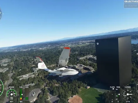 ¡De locos! Agregan una Xbox Series X al mapa de Microsoft Flight Simulator