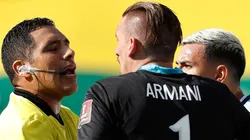 Foto de Franco Armani, arquero de la Selección Argentina.