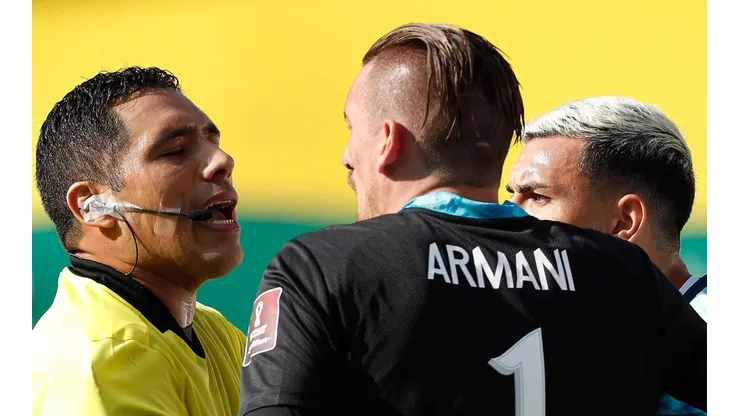 Foto de Franco Armani, arquero de la Selección Argentina.
