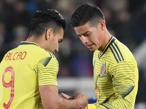 James le pidió a Falcao que no se vaya nunca de la Tricolor