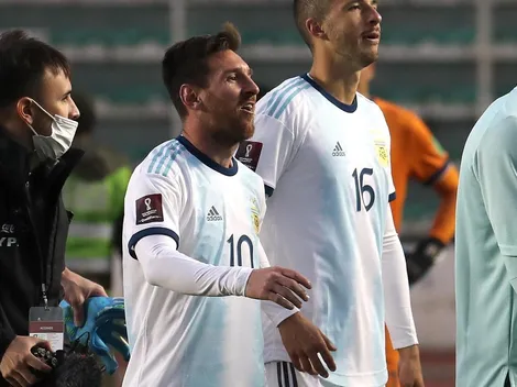 Messi se re calentó en el final: "¿Qué te pasa, pelado?"