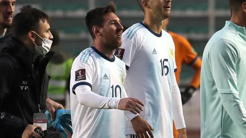 Messi se re calentó en el final: "¿Qué te pasa, pelado?"