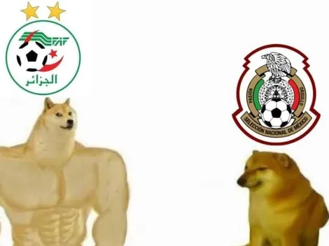 México empató con Argelia y aparecieron los memes
