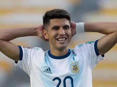 A Scaloni le preguntaron por Palacios y le sacó una sonrisa a todo River