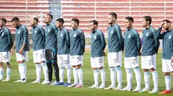 El equipo argentino en la altura de La Paz.