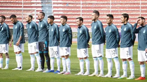 El equipo argentino en la altura de La Paz.