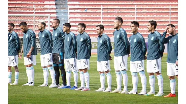 El equipo argentino en la altura de La Paz.
