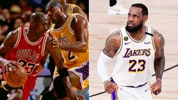 Michael Jordan, Magic Johnson y LeBron James