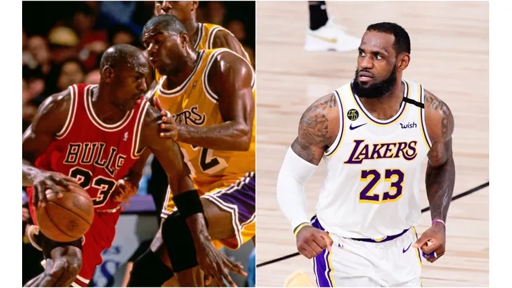 Michael Jordan, Magic Johnson y LeBron James