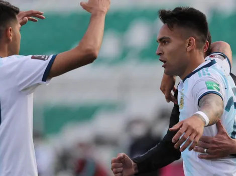 El rebote de Lautaro Martínez y el abrazo de Scaloni: el mejor gol del 2020