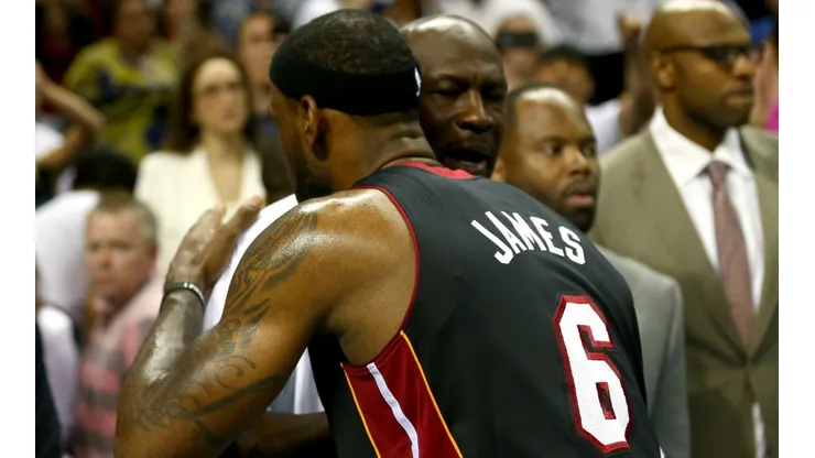 Michael Jordan y LeBron James