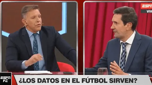 Muy picante: Miguel Simón y Fantino se cruzaron al aire en ESPN