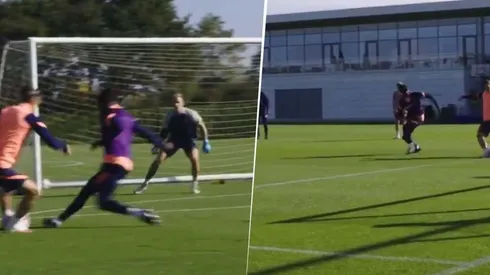 Dedicado a Zidane: Bale ya se luce en los entrenamientos del Tottenham