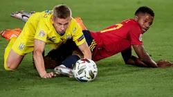 España sigue firme en el Grupo D de la Liga de las Naciones, y ahora juega con Ucrania como visita. (Foto: Getty Images).