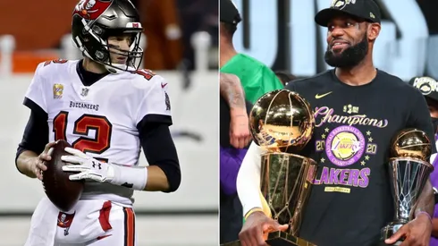 Tom Brady y LeBron James unidos por un tweet
