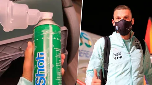 Así llegó la Selección Argentina a La Paz, Bolivia.