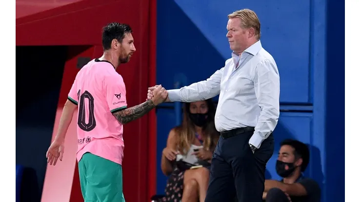 Koeman recordó el día en el que habló con Messi por primera vez