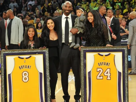 Viuda de Kobe Bryant celebra título de NBA de los Lakers