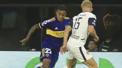 Sebastián Villa, jugador colombiano de Boca Juniors en Argentina.