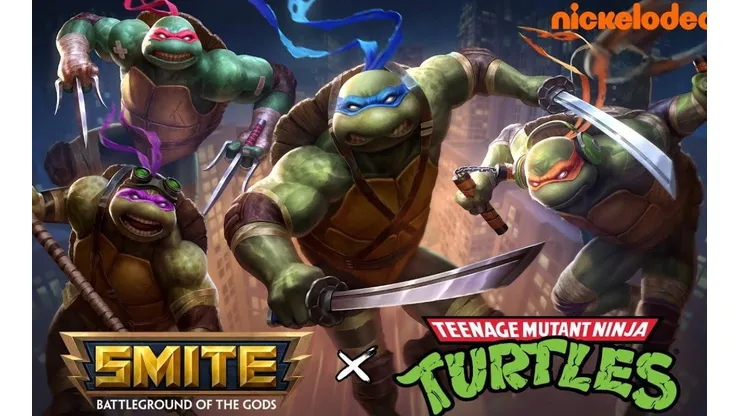 Las Tortugas Ninja llegan a SMITE en el nuevo Pase de Batalla
