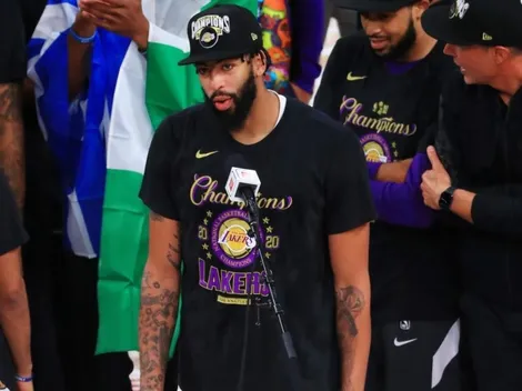 Con Kobe en la memoria: la emoción de Anthony Davis tras ganar la NBA