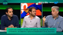Diego Rebagliati es panelista en Movistar Deportes.