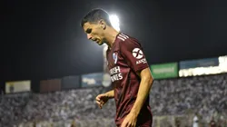 Ignacio Fernández con la camiseta de River.