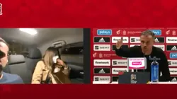 A Luis Enrique le hicieron una pregunta desde un taxi y se mató de risa