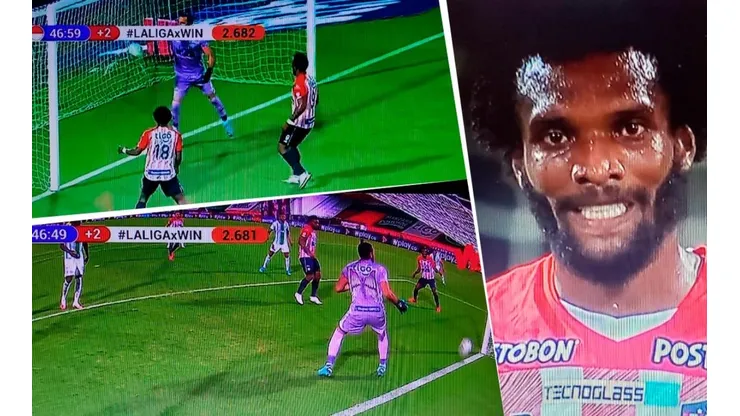 Juzguen ustedes: ¿la pelota entró o no en el gol de Atlético Nacional?