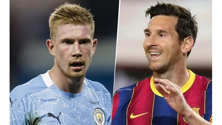 La respuesta de De Bruyne sobre la posibilidad que Messi fiche por el City