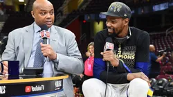 Kevin Durant con Charles Barkley