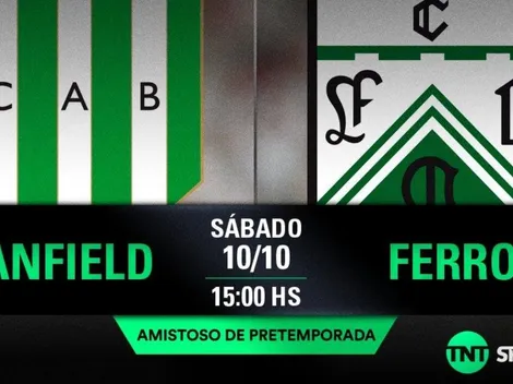 Qué canal transmite Banfield vs. Ferro por un amistoso