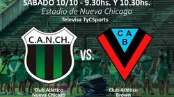 Nueva Chicago vs. Brown de Adrogué