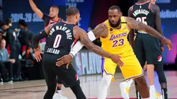 La estrella de los Blazers se burla de LeBron James