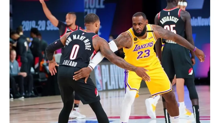 La estrella de los Blazers se burla de LeBron James