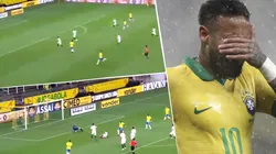 Foto de Neymar, jugador de Brasil.