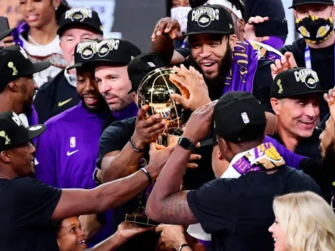 ¿A cuántos títulos llegaron los Lakers?