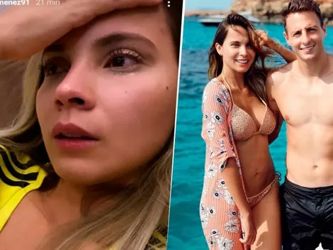 "Pido a Dios que no sea grave": esposa de Santi Arias, destrozada, tras lesión