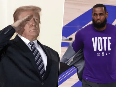 Hay ‘guerra’ en Estados Unidos: Trump declara “enemigo desagradable” a LeBron